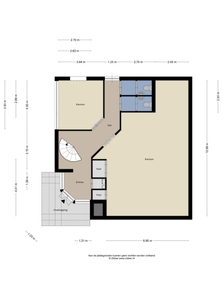 Tholen – Energieweg 2 – Plattegrond