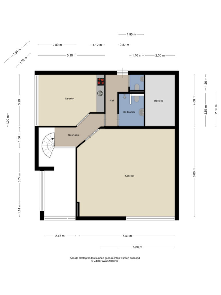 Tholen – Energieweg 2 – Plattegrond 2
