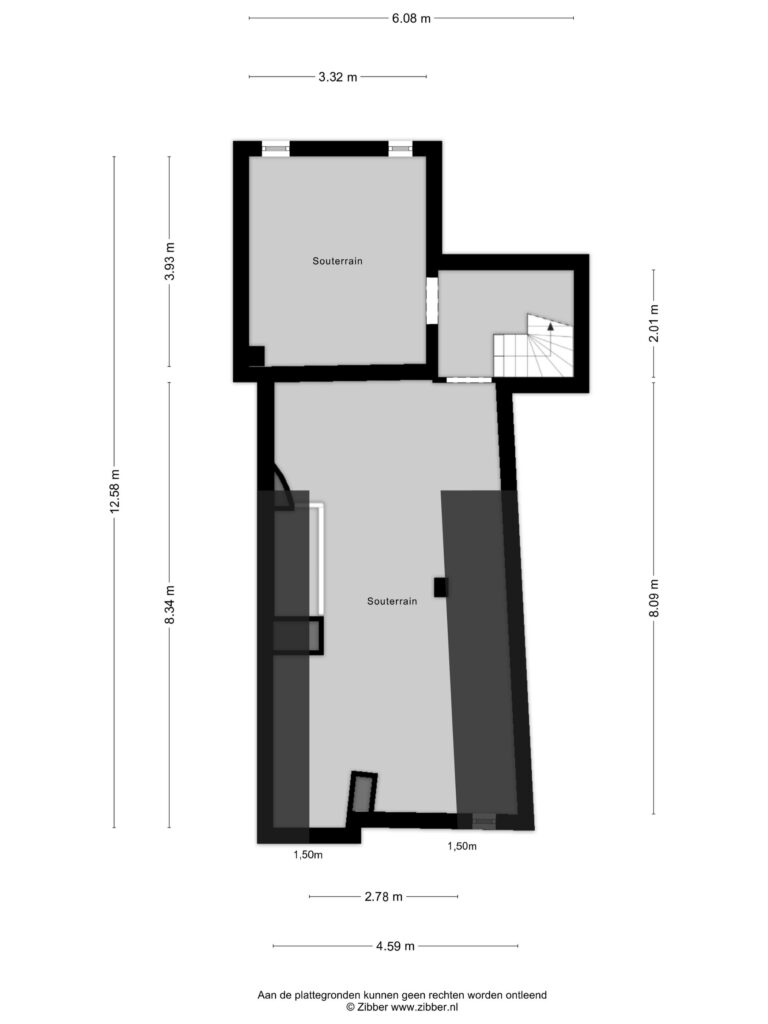 Hulst – Steenstraat 10 – Plattegrond