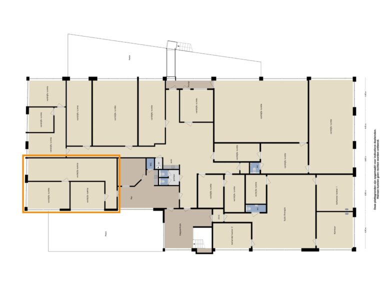 Roosendaal – Vijfhuizenberg 48b – Plattegrond