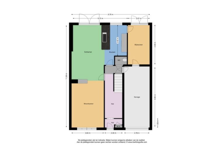 Bergen Op Zoom – Wassenaarstraat 46 – Plattegrond 3