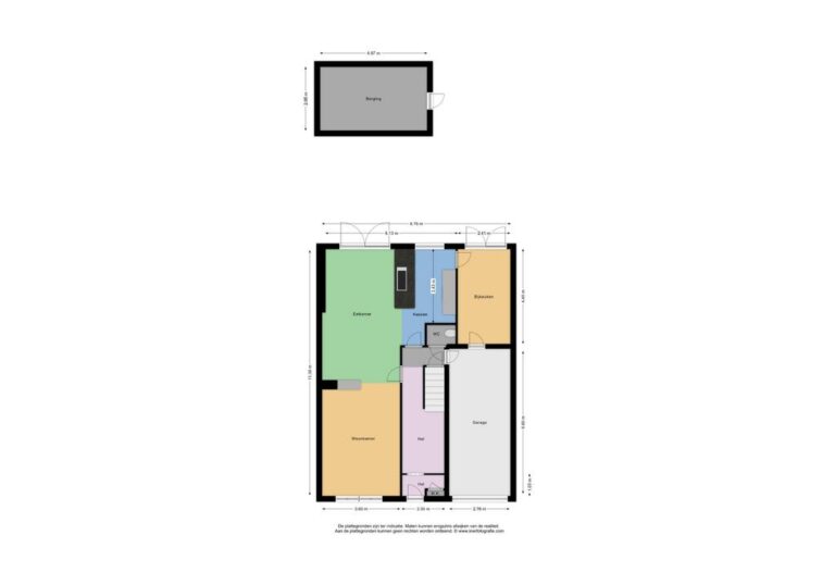 Bergen Op Zoom – Wassenaarstraat 46 – Plattegrond