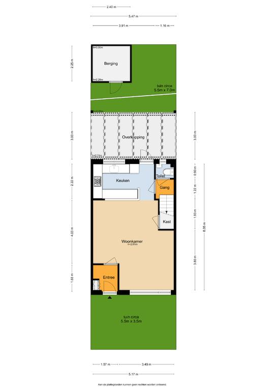 Bergen Op Zoom – Florastraat 97 – Plattegrond 4