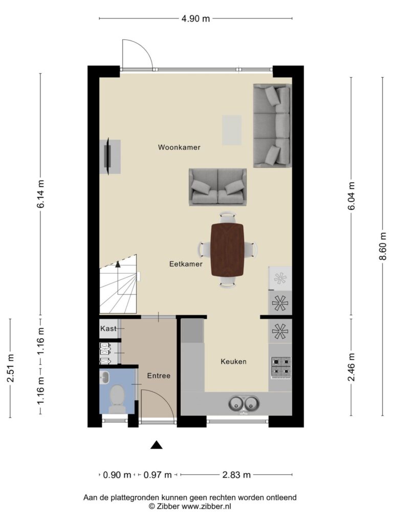 Roosendaal – Amarildijk 96 – Plattegrond 2