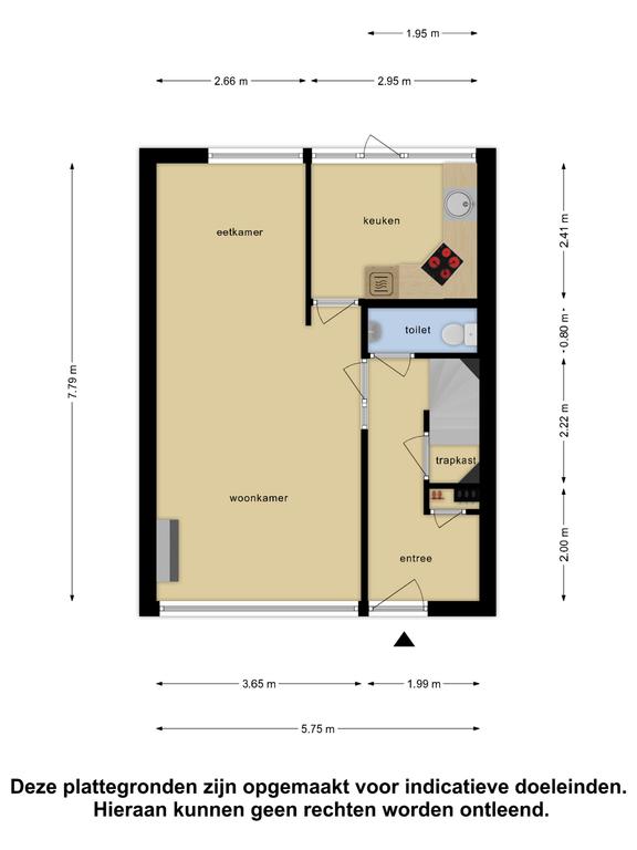 Bergen Op Zoom – Uranuslaan 88 – Plattegrond