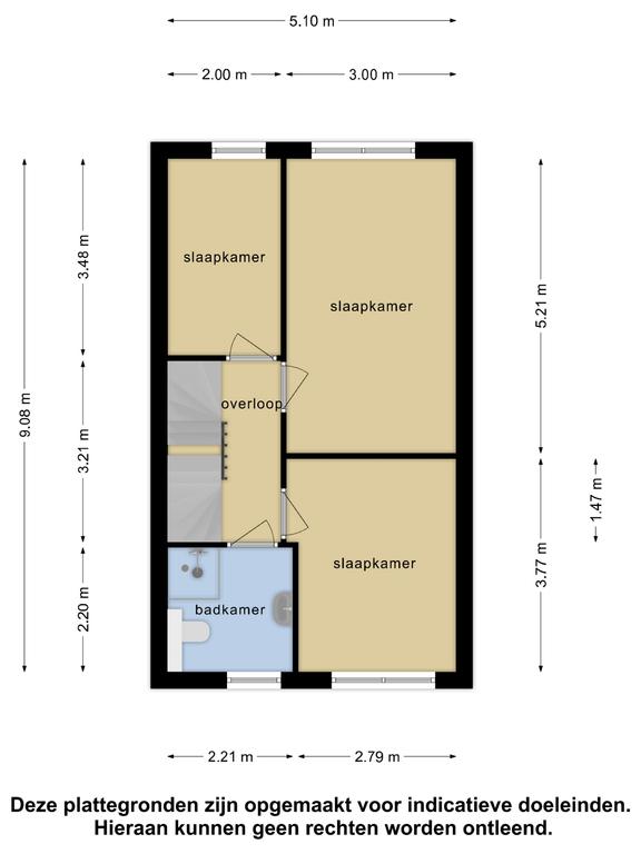 Halsteren – Ambachtsweg 10 – Plattegrond 2
