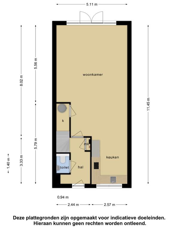 Halsteren – Ambachtsweg 10 – Plattegrond 3