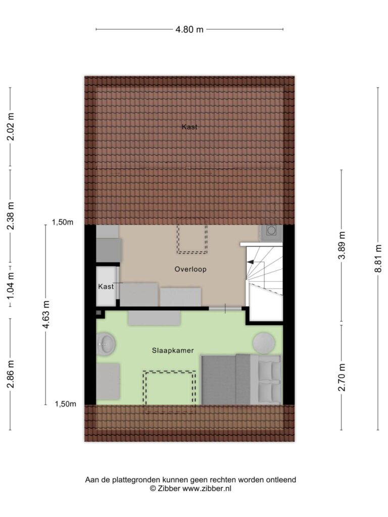Florastraat 61 Bergen Op Zoom – Plattegrond 3