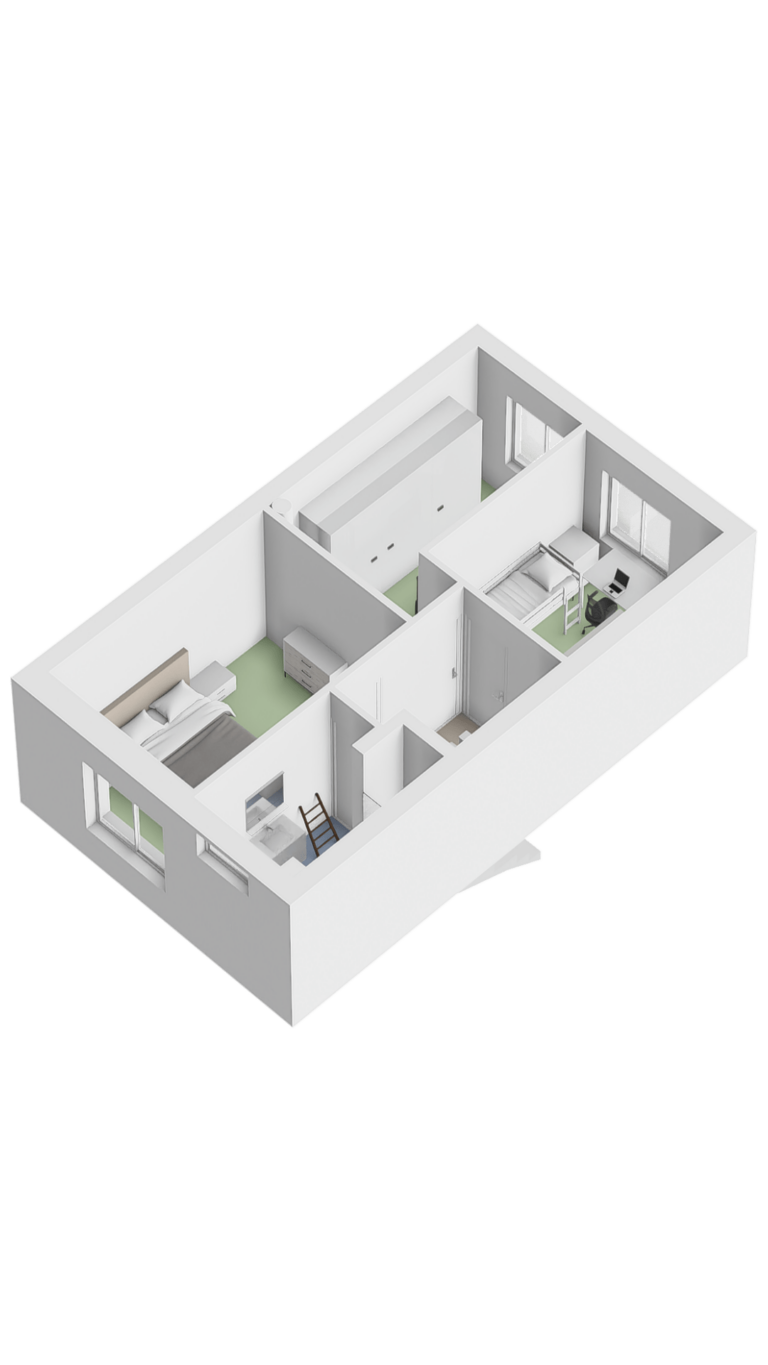 Kromstraat 36 Halsteren – Plattegrond 7