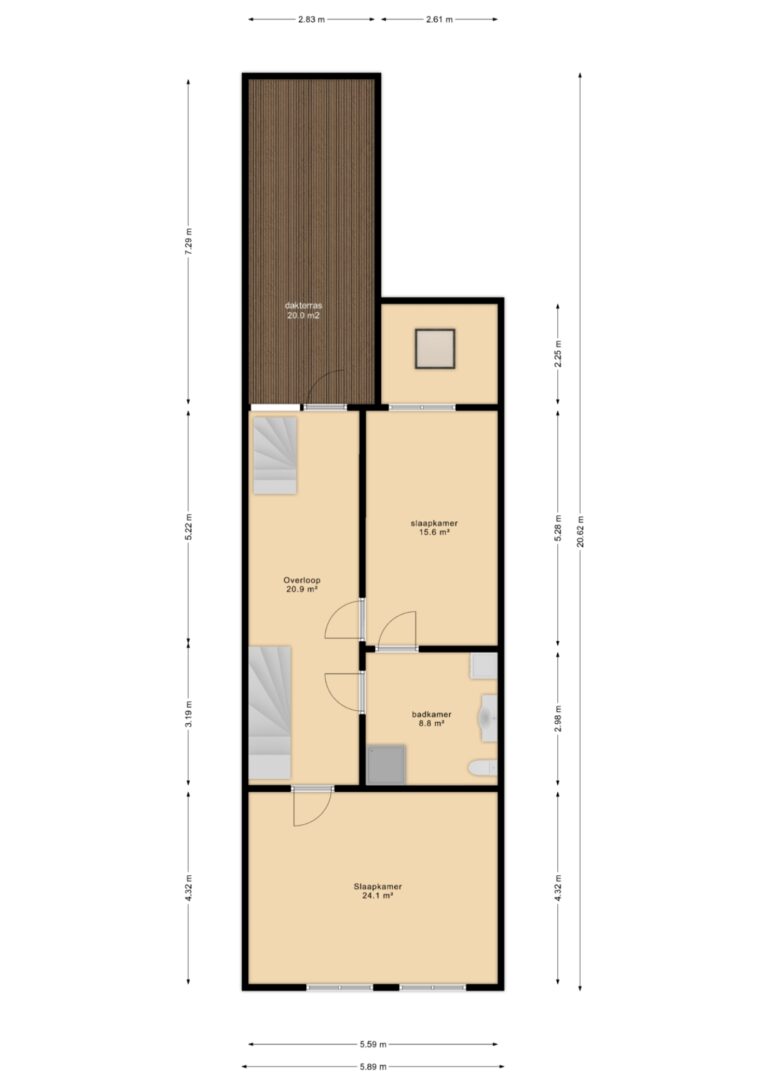 Van Dedemstraat 3 Bergen Op Zoom – Plattegrond 3