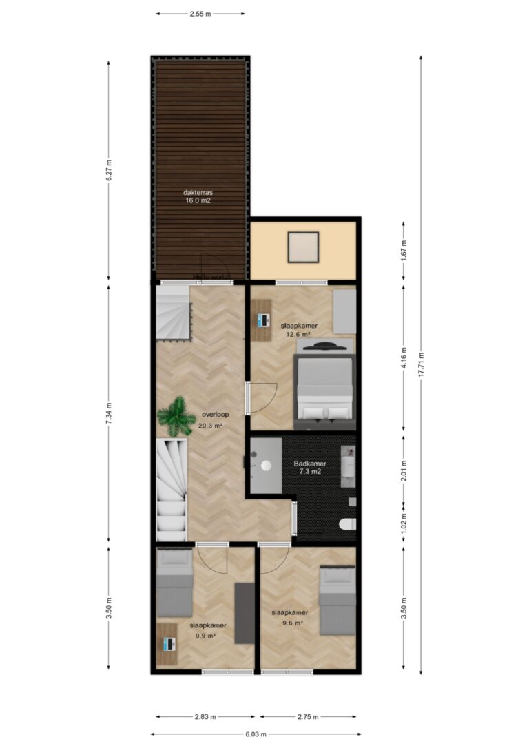 Van Dedemstraat 3 Bergen Op Zoom – Plattegrond 4