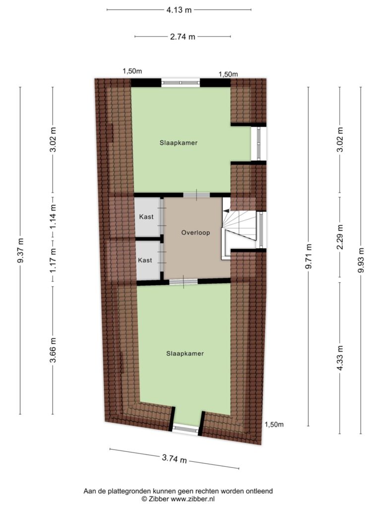 Bergen Op Zoom – Koevoetstraat 9a – Plattegrond 2
