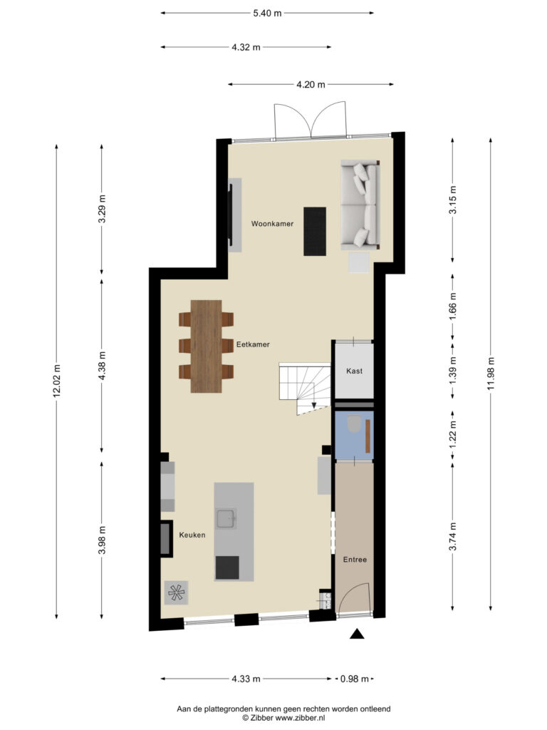 Bergen Op Zoom – Coehoornstraat 22 – Plattegrond 3