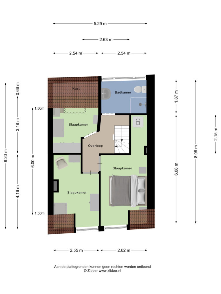 Bergen Op Zoom – Coehoornstraat 22 – Plattegrond 2