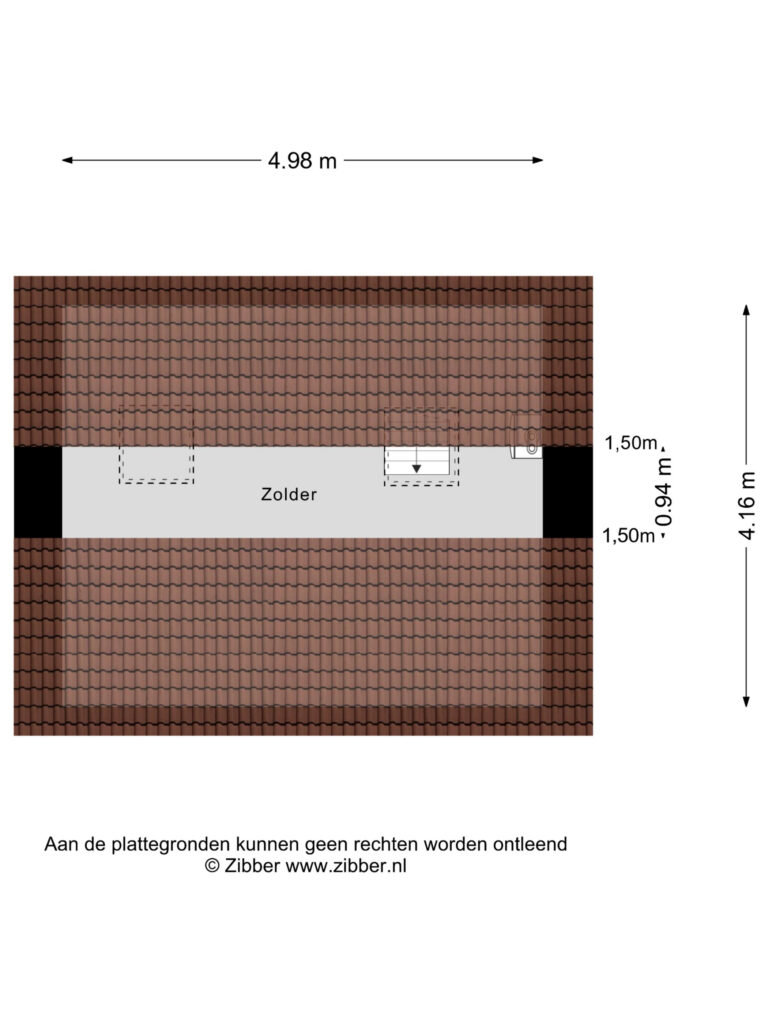 Bergen Op Zoom – Coehoornstraat 22 – Plattegrond