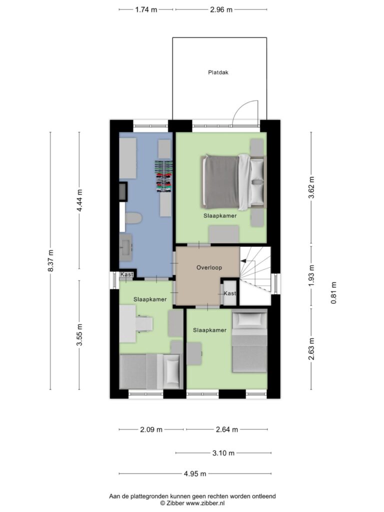 Canadalaan 9 Bergen Op Zoom – Plattegrond 2