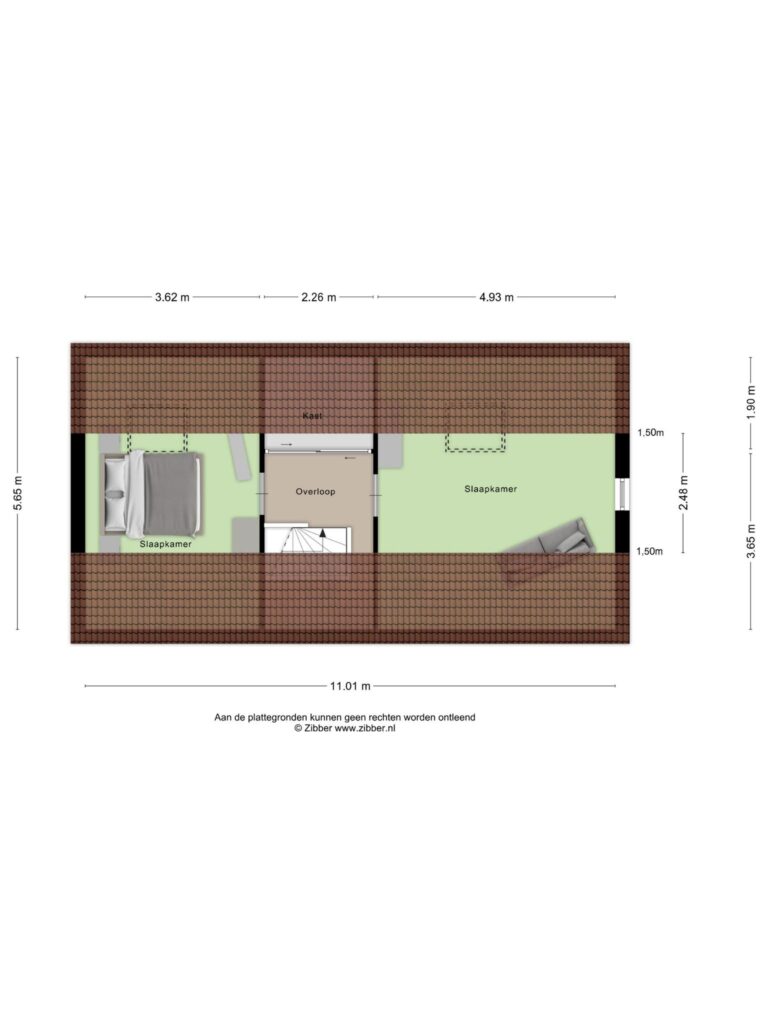 Aanwas 47 Ossendrecht – Plattegrond 4
