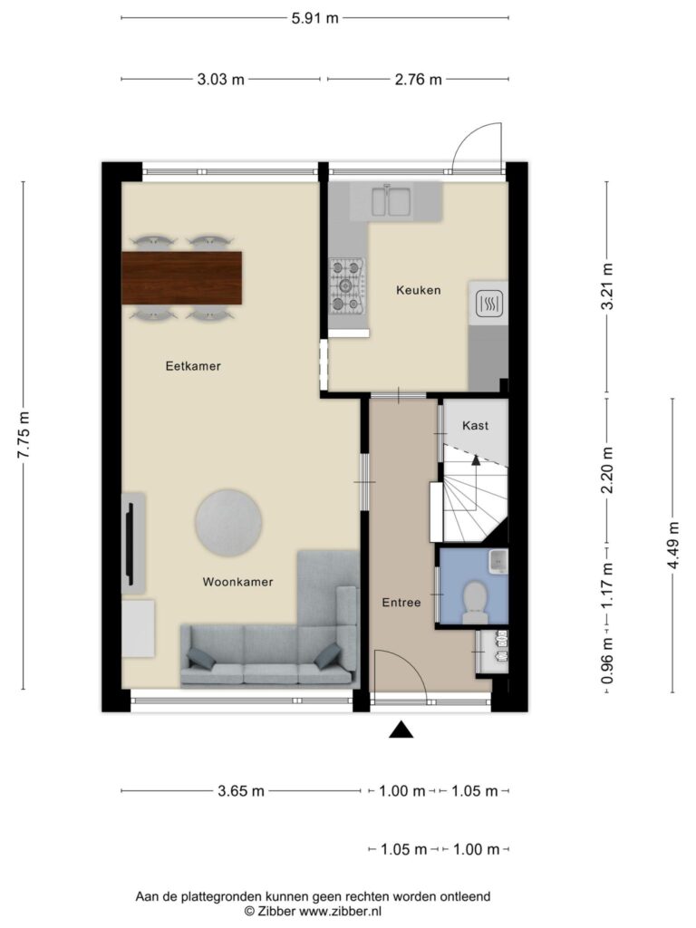 Mechelinenblok 16 Bergen Op Zoom – Plattegrond 5