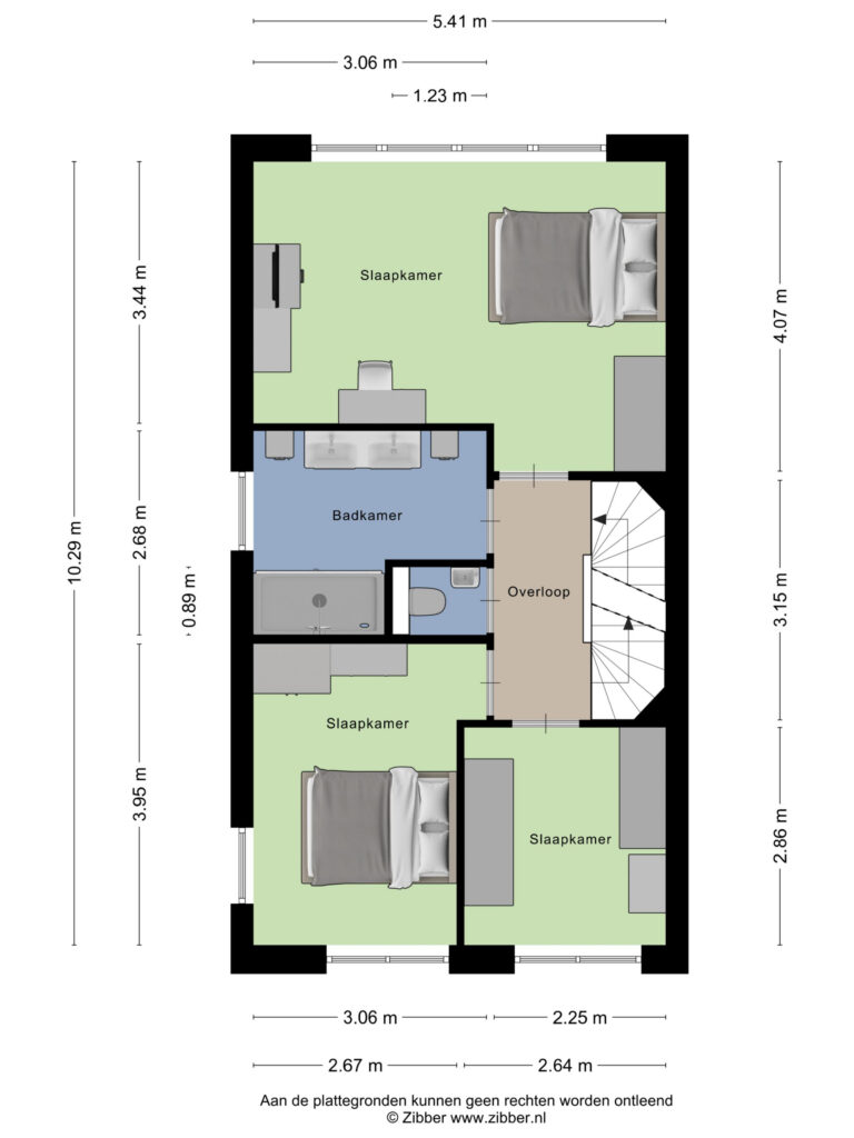 Halsteren – Kapitein Lentingsingel 41 – Plattegrond 4