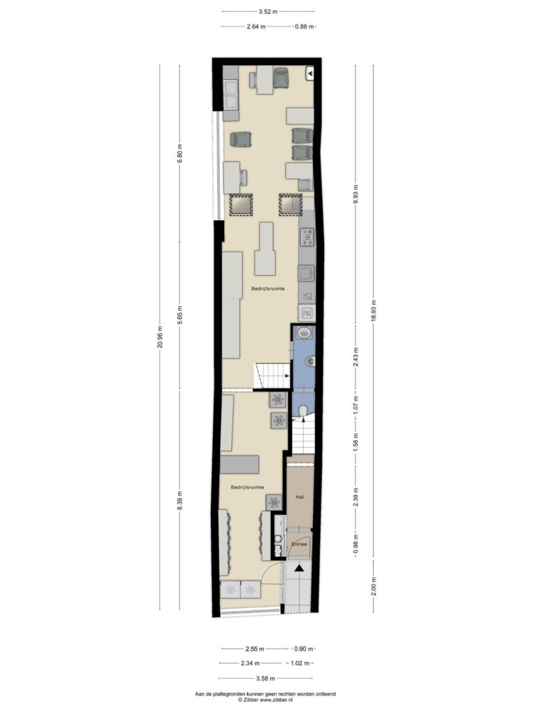 Bergen Op Zoom – Rijkebuurtstraat 11 – Plattegrond