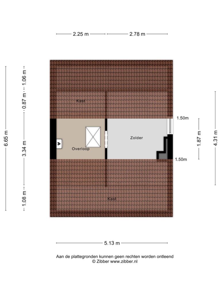 Leeuwstraat 11 Halsteren – Plattegrond