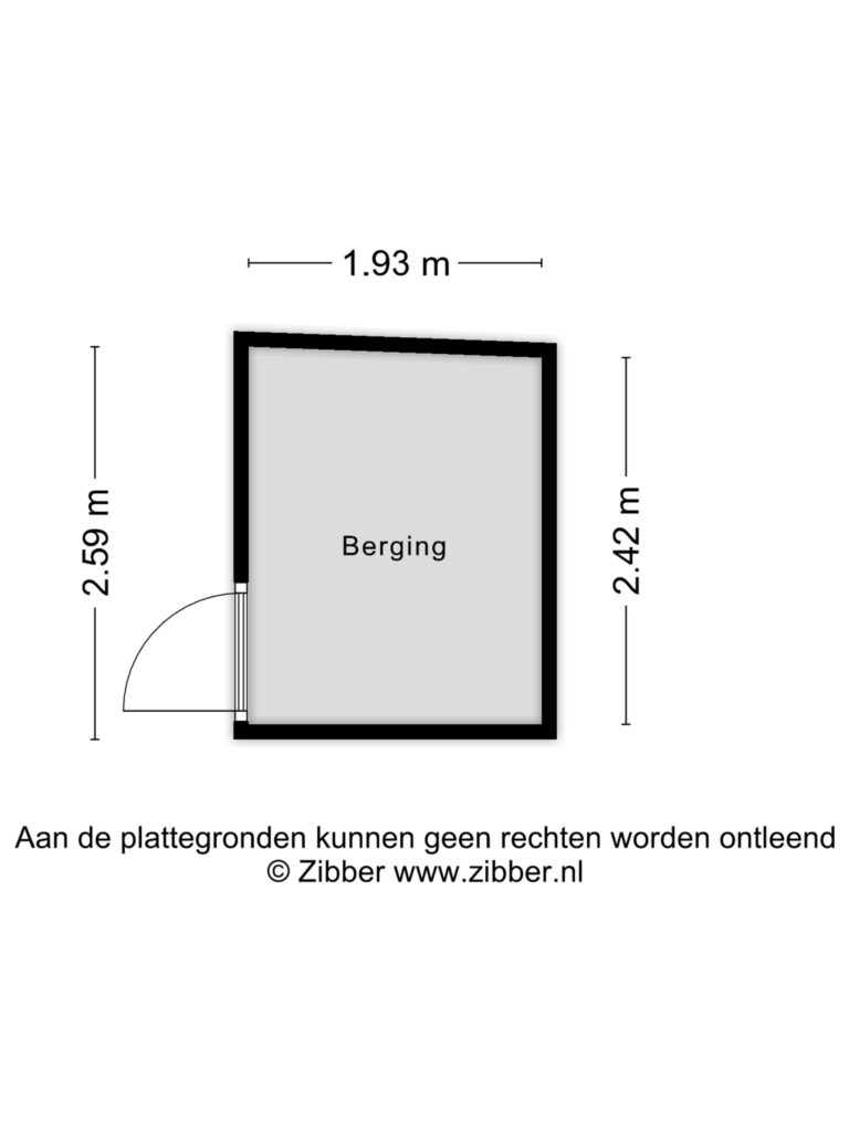 Bergen Op Zoom – Hooghuisstraat 56 – Plattegrond 2