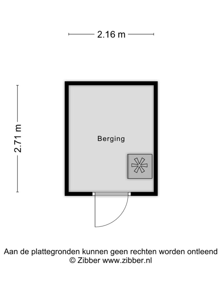 Bergen Op Zoom – Colognekaai 52 – Plattegrond 4