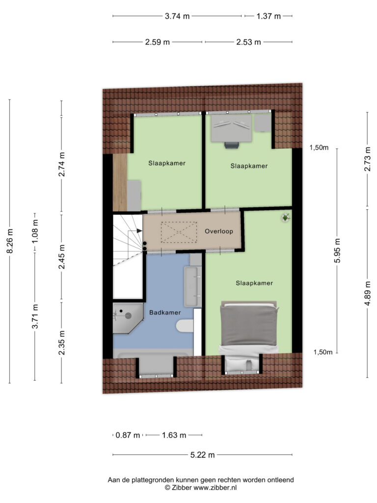 Bergen Op Zoom – Coehoornstraat 16 – Plattegrond