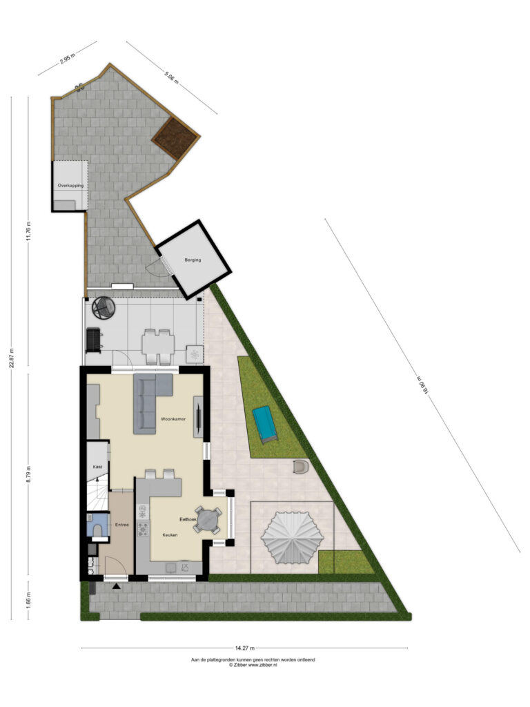 Bergen Op Zoom – Burgemeester Blomlaan 23 – Plattegrond